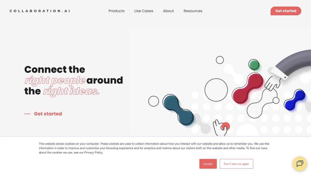Collaboration.Ai website